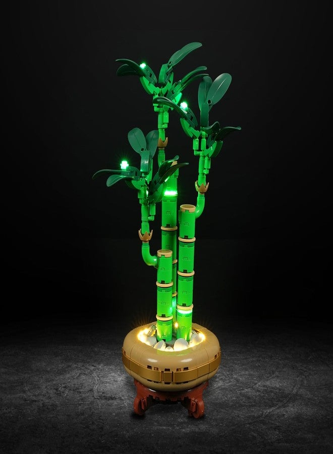 Vaodest مصباح Vaodest LED لمجموعة Lego 10344 Lucky Bamboo (متوافق مع مكعبات بناء Lego 10344، مصباح LED فقط) - Image 1